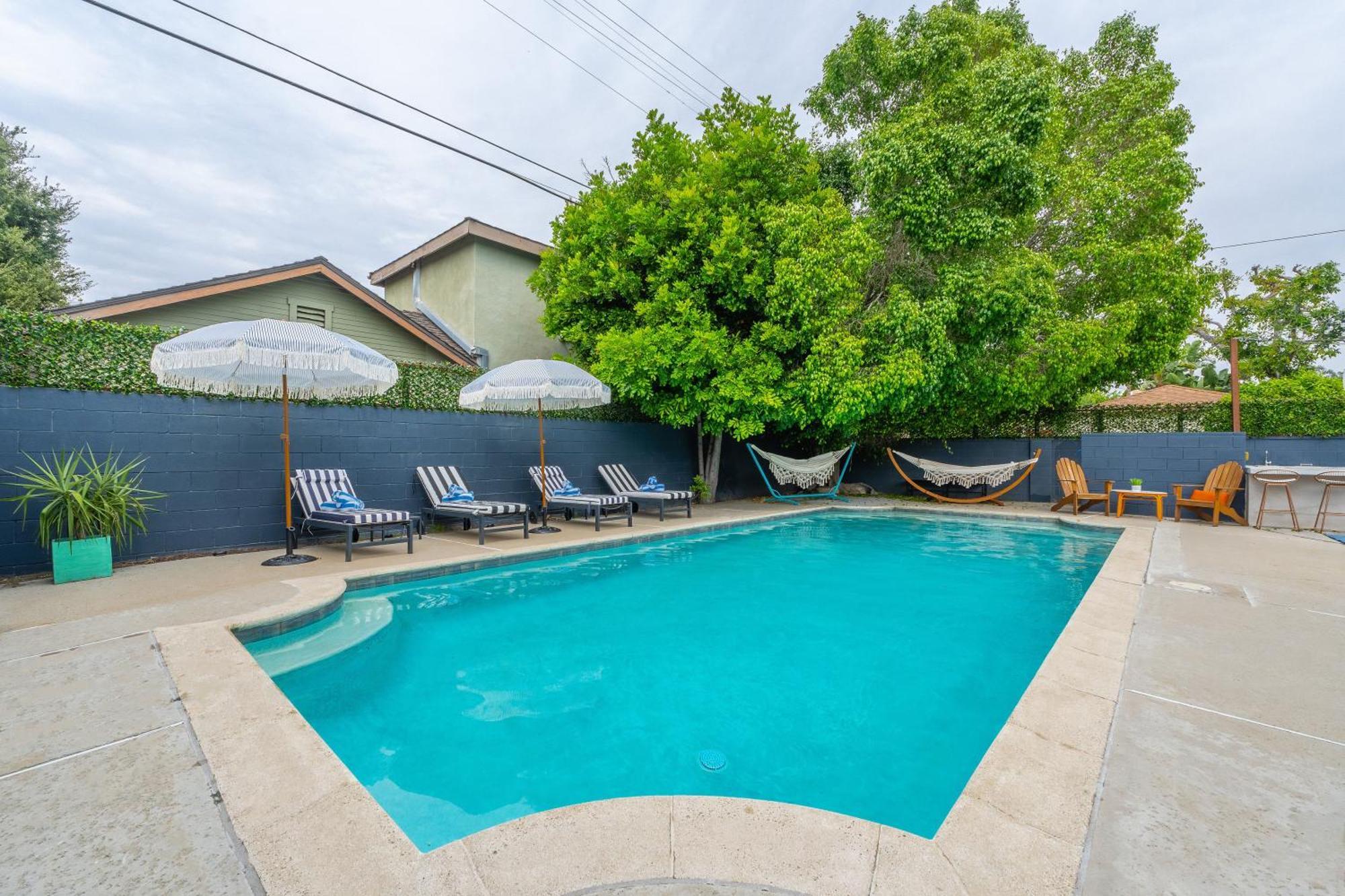 Angel&Rose Universal Hollywood Heated Pool House King Bed Los Angeles Exteriör bild