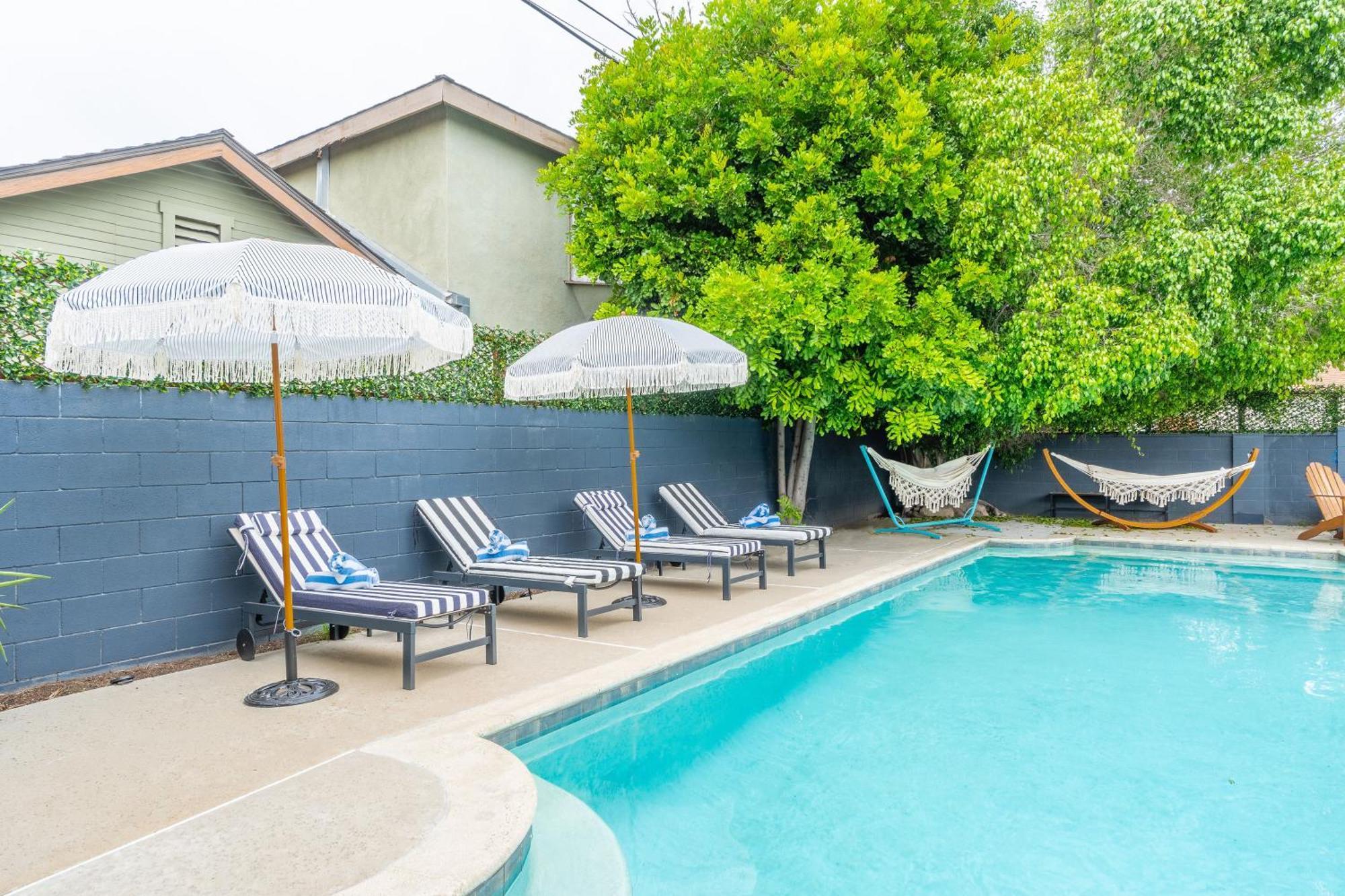 Angel&Rose Universal Hollywood Heated Pool House King Bed Los Angeles Exteriör bild