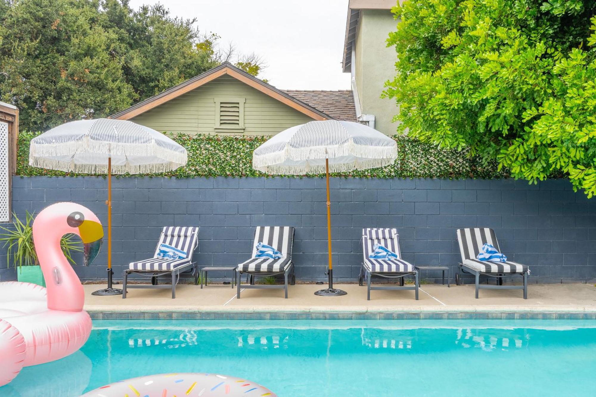 Angel&Rose Universal Hollywood Heated Pool House King Bed Los Angeles Exteriör bild