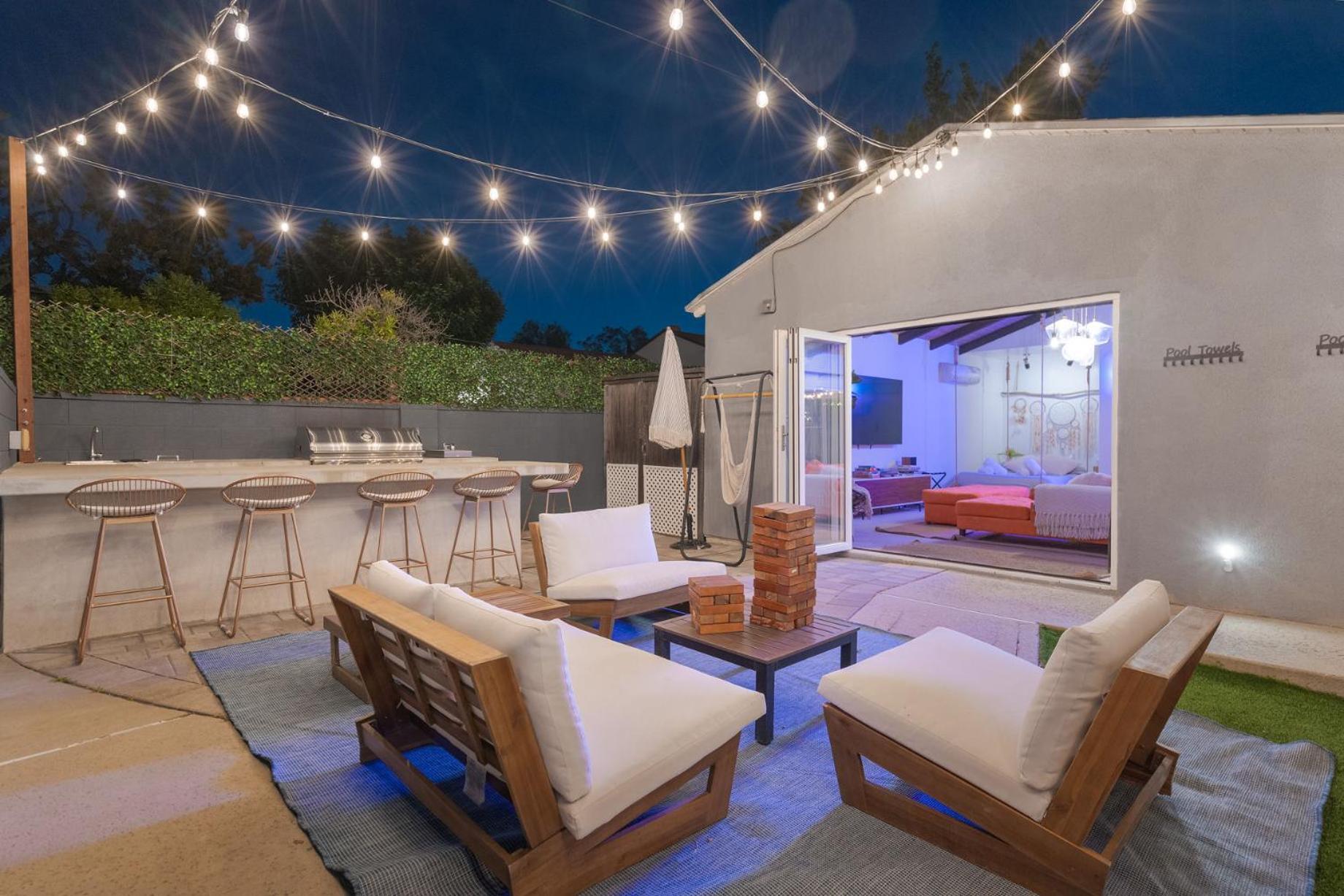 Angel&Rose Universal Hollywood Heated Pool House King Bed Los Angeles Exteriör bild